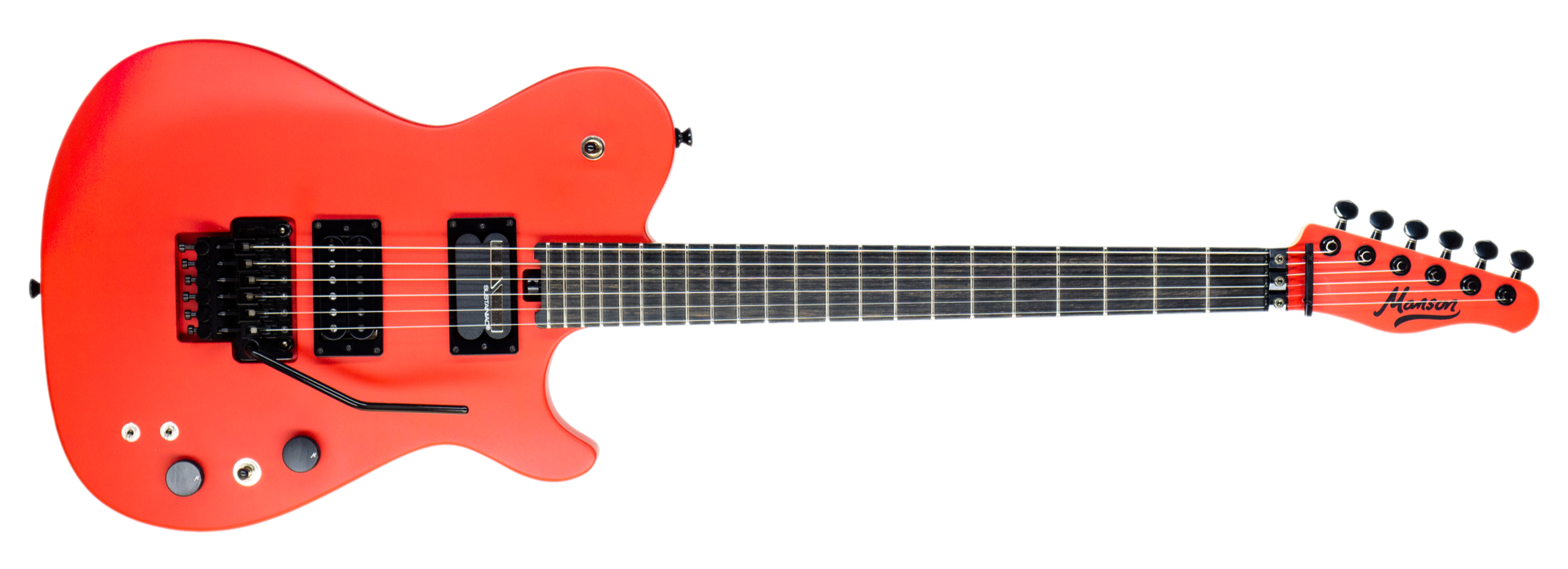 DEMO MA EVO Floyd Rose Sustainiac Satin Fire Red