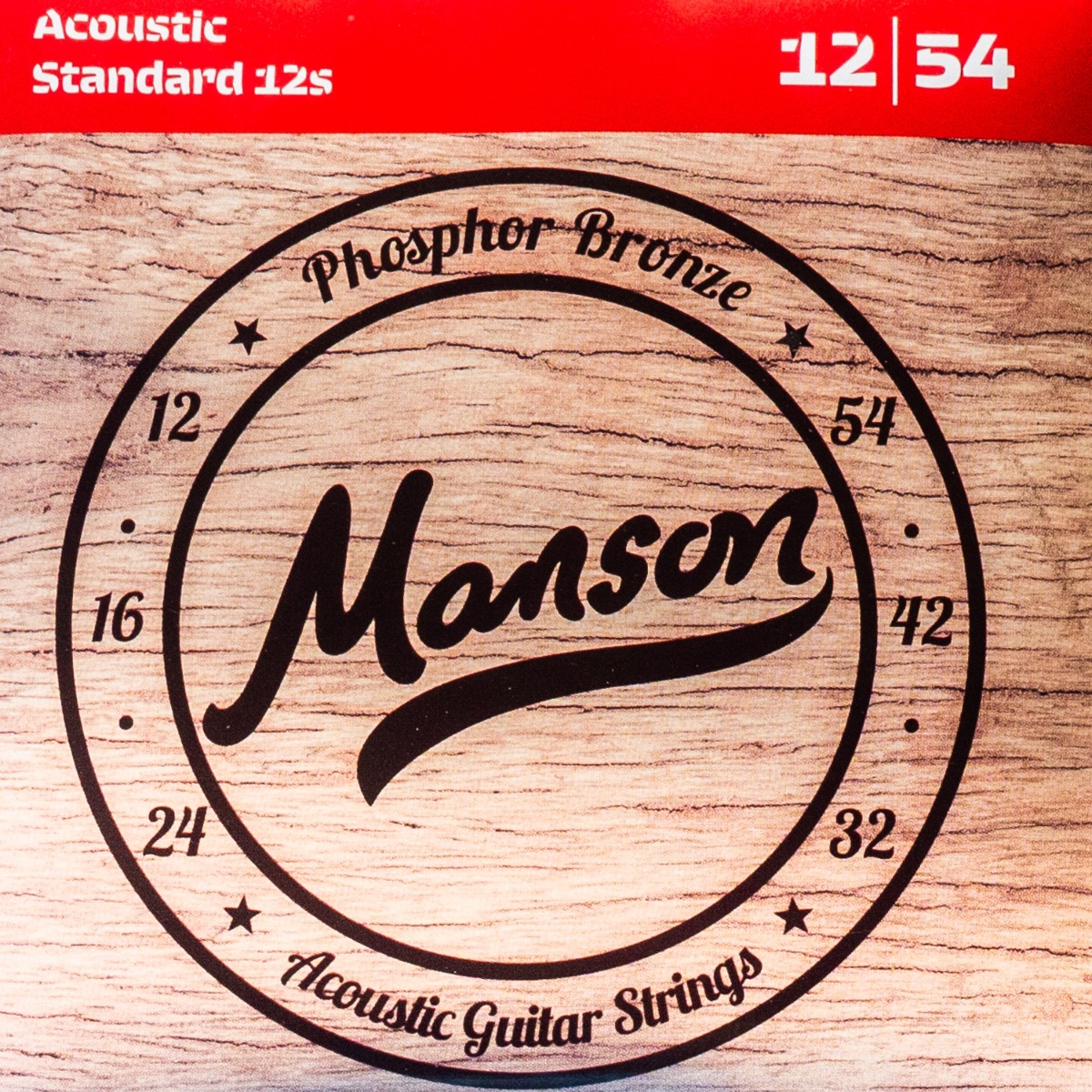 Manson Acoustic Guitar Strings Gauge 12-54