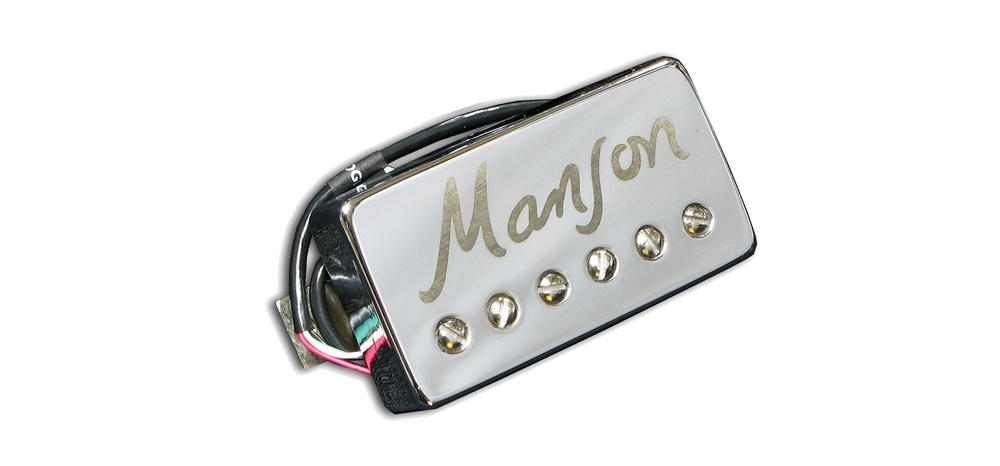Manson MBK-2 Humbucker Bridge Pickup Chrome