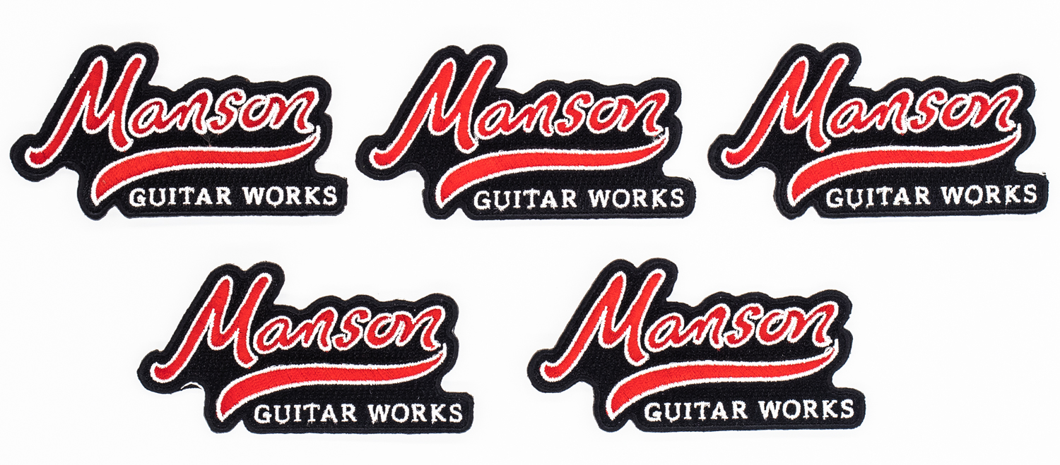 Manson Logo Iron On Patch