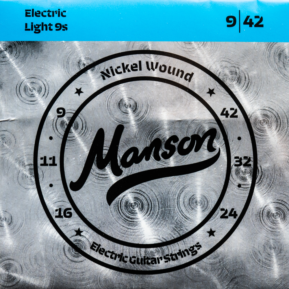 Manson Electric Guitar Strings Gauge 9-42