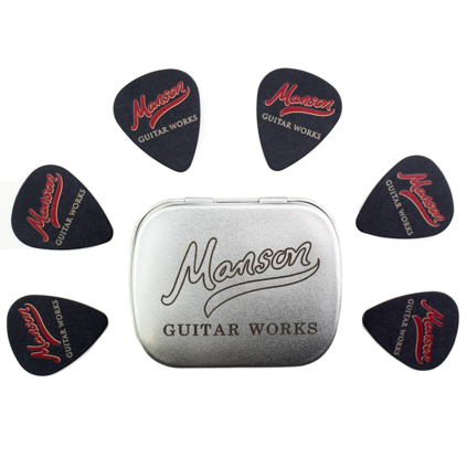 Manson Guitar Works Tortex Plectrum Tin Black