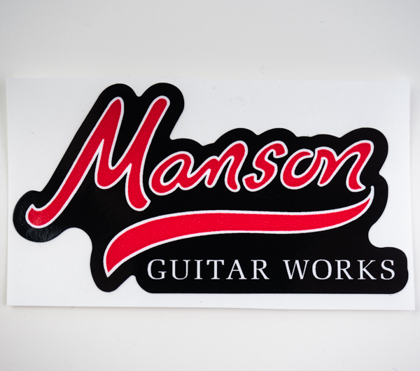 Manson Guitar Works Logo Vinyl Sticker