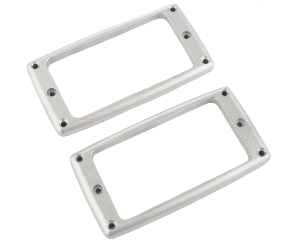 Manson Custom Hardware Raw Aluminium Pickup Surrounds