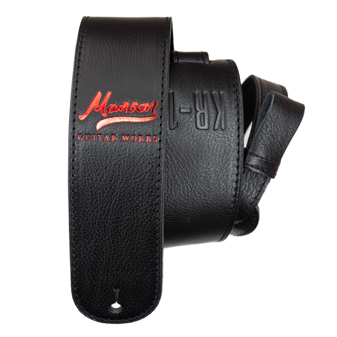 Manson Premium Leather Guitar Strap Limited Edition KR-1