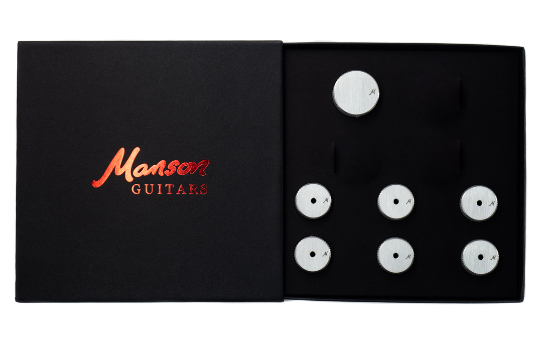 Manson Custom Hardware Set Aluminium Knurled Shaft