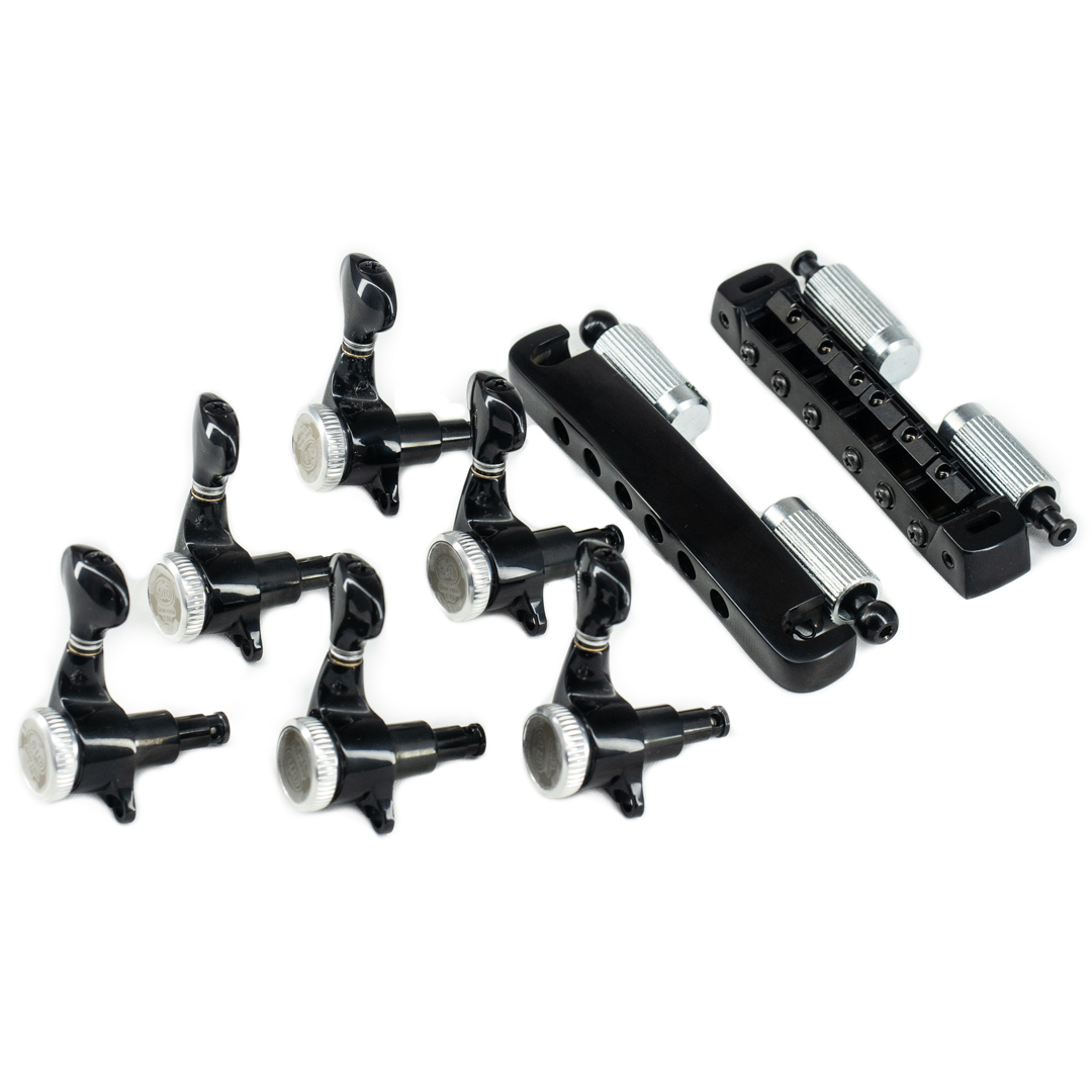 Gotoh 510 Hardware Upgrade with Magnum Lock Tuners Black
