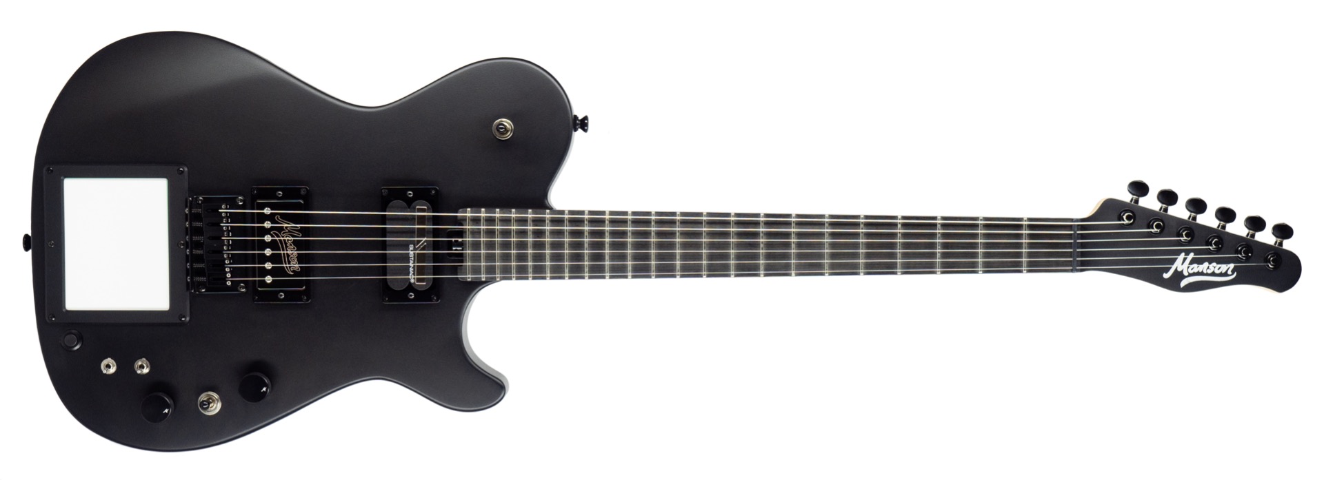DEMO MA EVO MIDI and Sustainiac Dry Satin Black Black Hardware